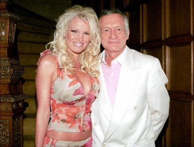 Hugh Hefner And Tina Marie Jordan