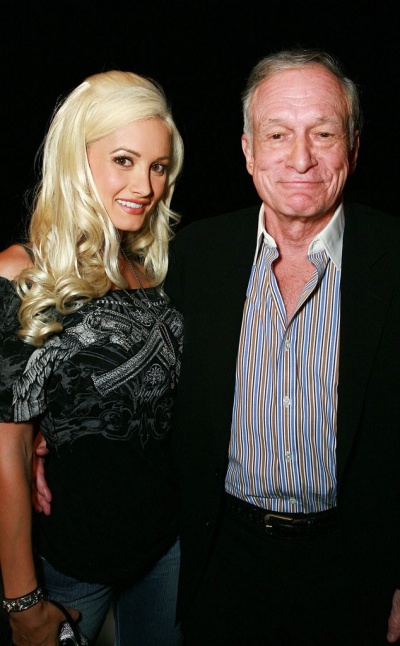 Hugh Hefner And Holly Madison