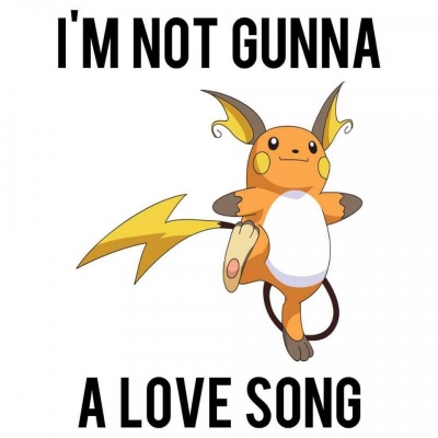 I'm Not Gonna...a Song!