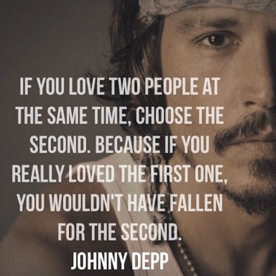 If You Love Two People At The Same Time, Choose The Second!