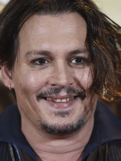 Johnny Depp's Silver Teeth