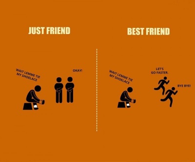 Just Friend Vs. Best Friend!