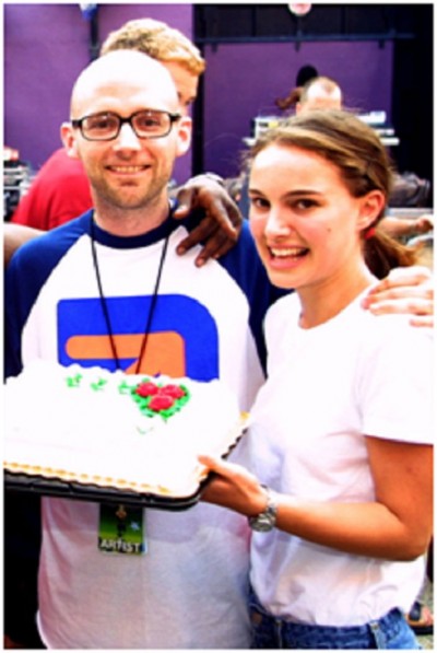 Moby and Natalie Portman