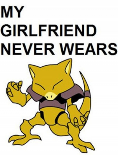 My Girlfriend Never Wears...?