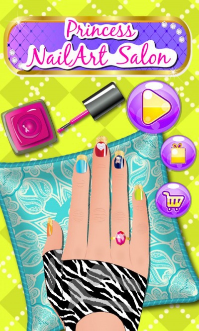 Nail Art Dress Up