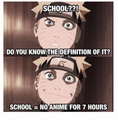 Naruto's Definition Of School!