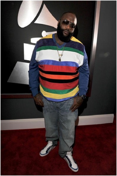 Rick Ross and his Rubik's Cube Shirt