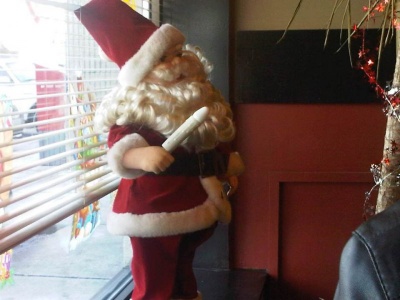 Santa Claus Has Something Weird In His Hand!