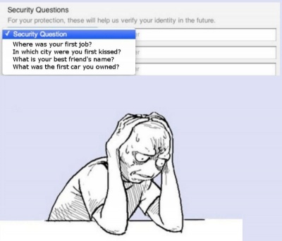 Security Questions!