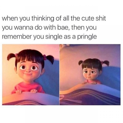 Single As Pringle!