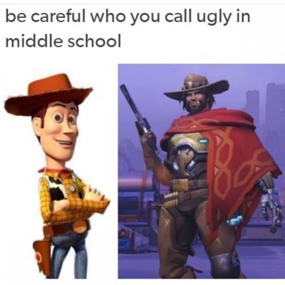 So Sherriff Woody Is McCree?