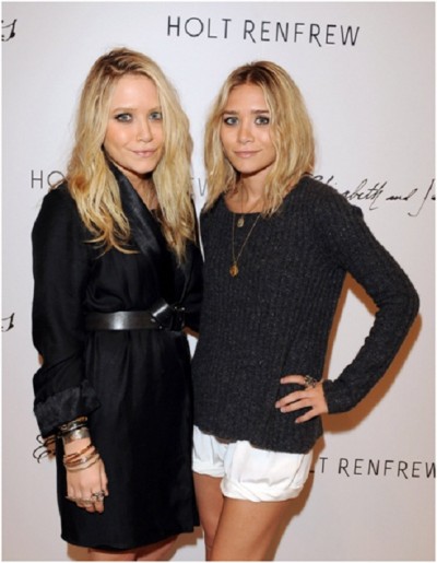 The Olsen Twins Wore Fake Teeth on 