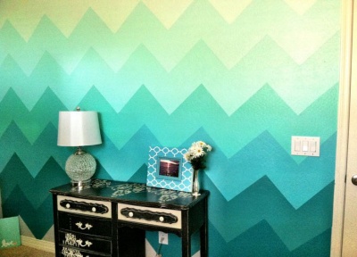 This Colorful Chevron Pattern