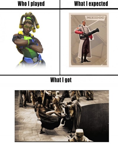 This Funny Meme About Overwatch Support Heroes