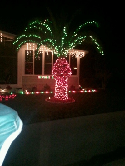 This Inappropriate Tree Lighting