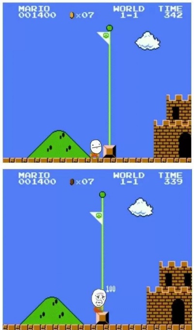 This Super Mario Bros Moment