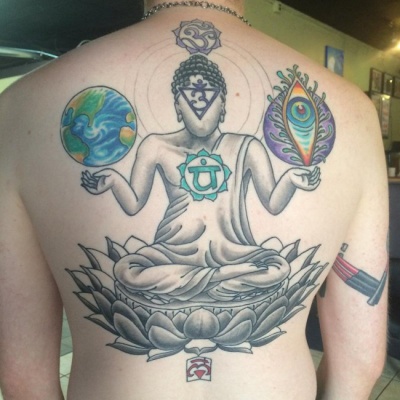 This Weird But Wonderful Buddha Tattoo