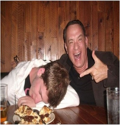 Tom Hanks and Some Random Guy