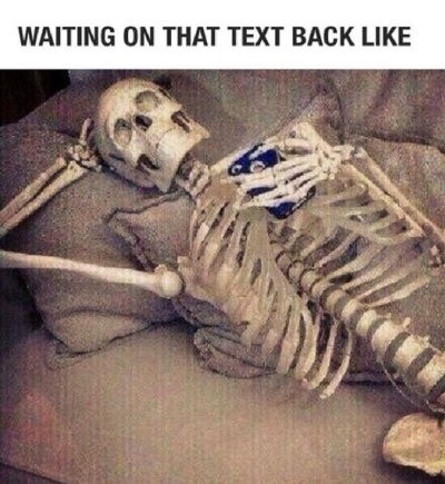 Waiting On That Text Back Like!