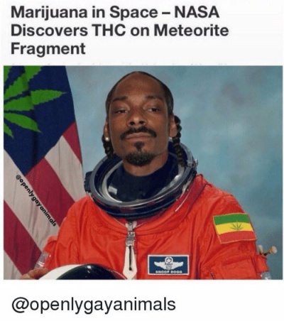 Weed In Space!