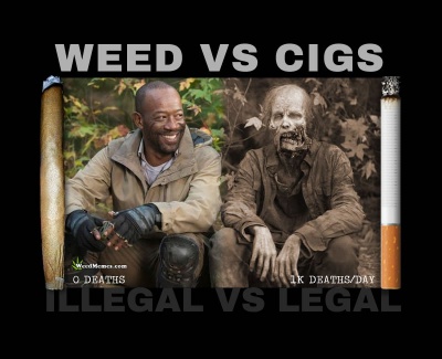 Weed Vs. Cigarettes