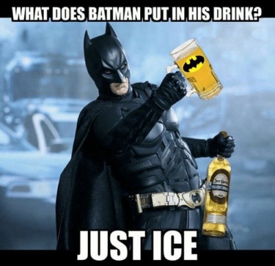 What Does Batman Put In His Drink?