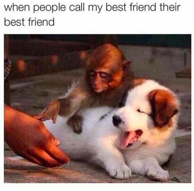 When People Call My Best Friend Their Friend!