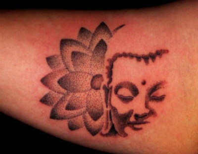 Yet Another Minimalistic Buddha Tattoo