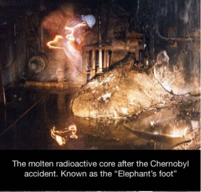 Chernobyl's 'Elephant's Foot'