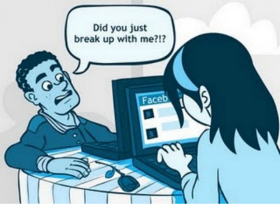 This Time Breakup Announcement on Facebook