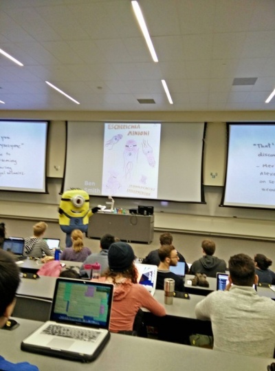 This Professor in a Minion Costume