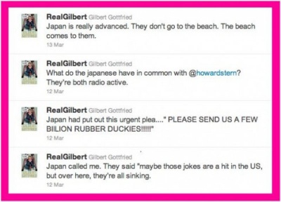 Aflac Fired Comedian Gilbert Gottfried Over Tsunami Jokes