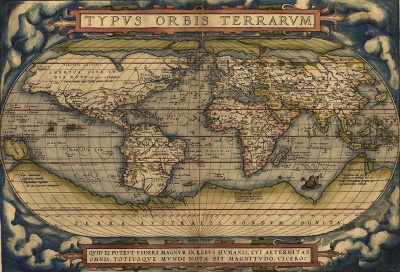 This Map is Considered as First Modern Atlas