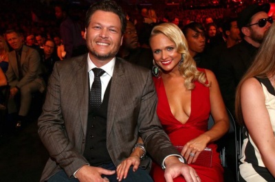 Blake Shelton and Miranda Lambert