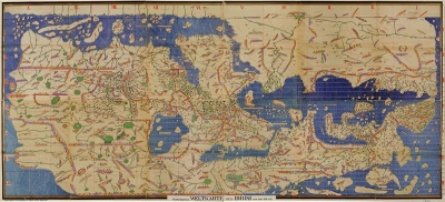 World Map by Muhammad Al-Idrisi