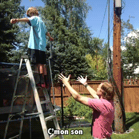 Is This Dad Teaching a Life Lesson, or Creating Trust Issues in that Kid's Mind?