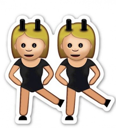 Emoji Ballerina Girls Halloween Costume