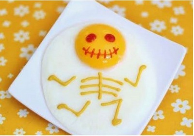 Halloween Fried Egg Recipe