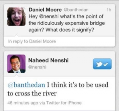 Naheed Nenshi vs. Random Canadian