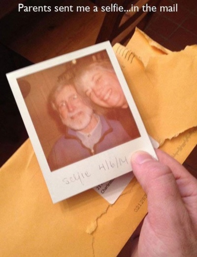 Selfie in the Mail