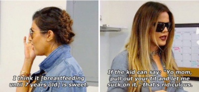 And This Breastfeeding Advice To Kourtney Kardashian