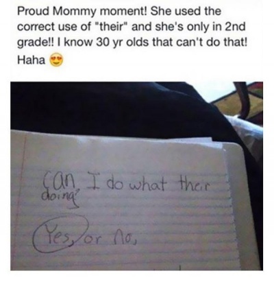 This Mommy Teaching Bad Grammar To Her Daughter