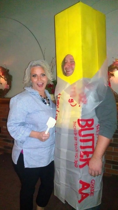 Paula Deen and Butter Costume