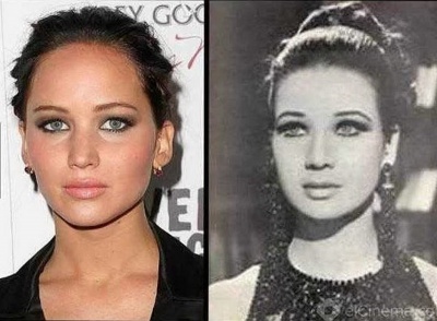 Jennifer Lawrence and Zubaida Tharwat