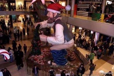 This WTF Statue in Spain Mall