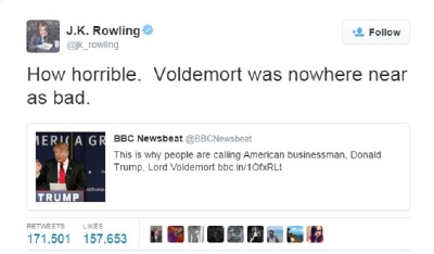 J K Rowling's clarification