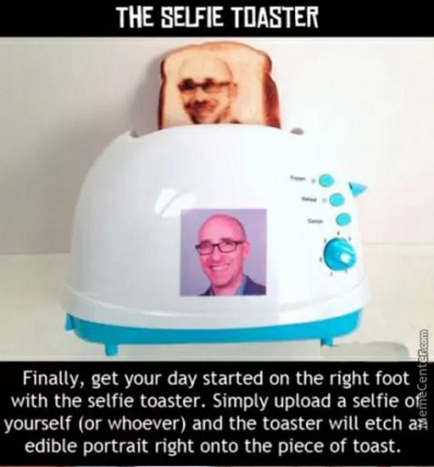 Selfie Toaster