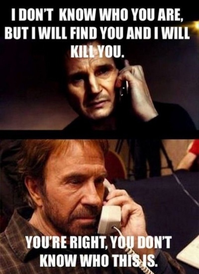 Liam Neeson vs. Chuck Norris
