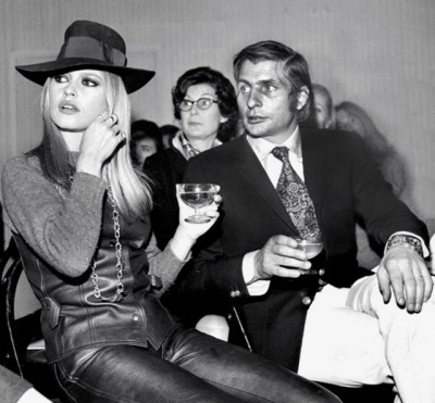 Brigitte Bardot and Gunter Sachs