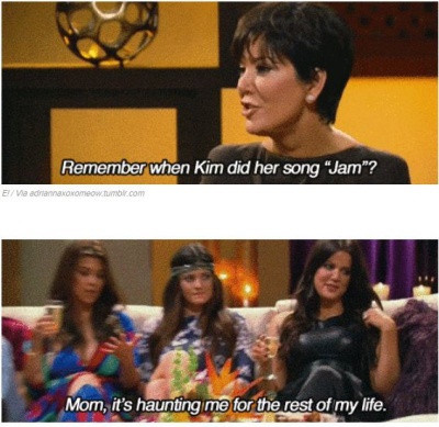 Khloe's Reaction on Kim's Infamous Pop Song